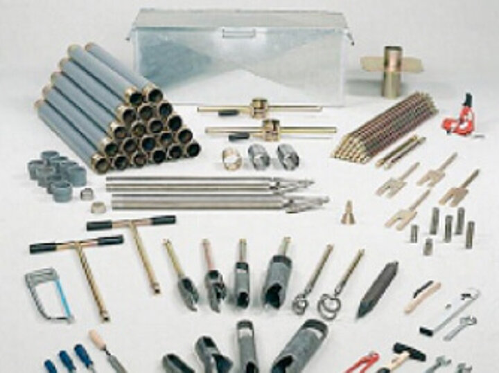 Zestaw do badań polowych gruntów