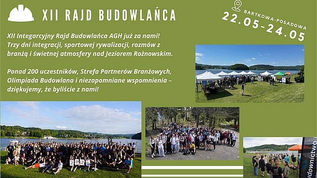 Kolaż ze zdjęciami z Rajdu Budowlańca 2026